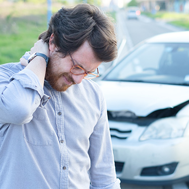 vehicle accident neck injury